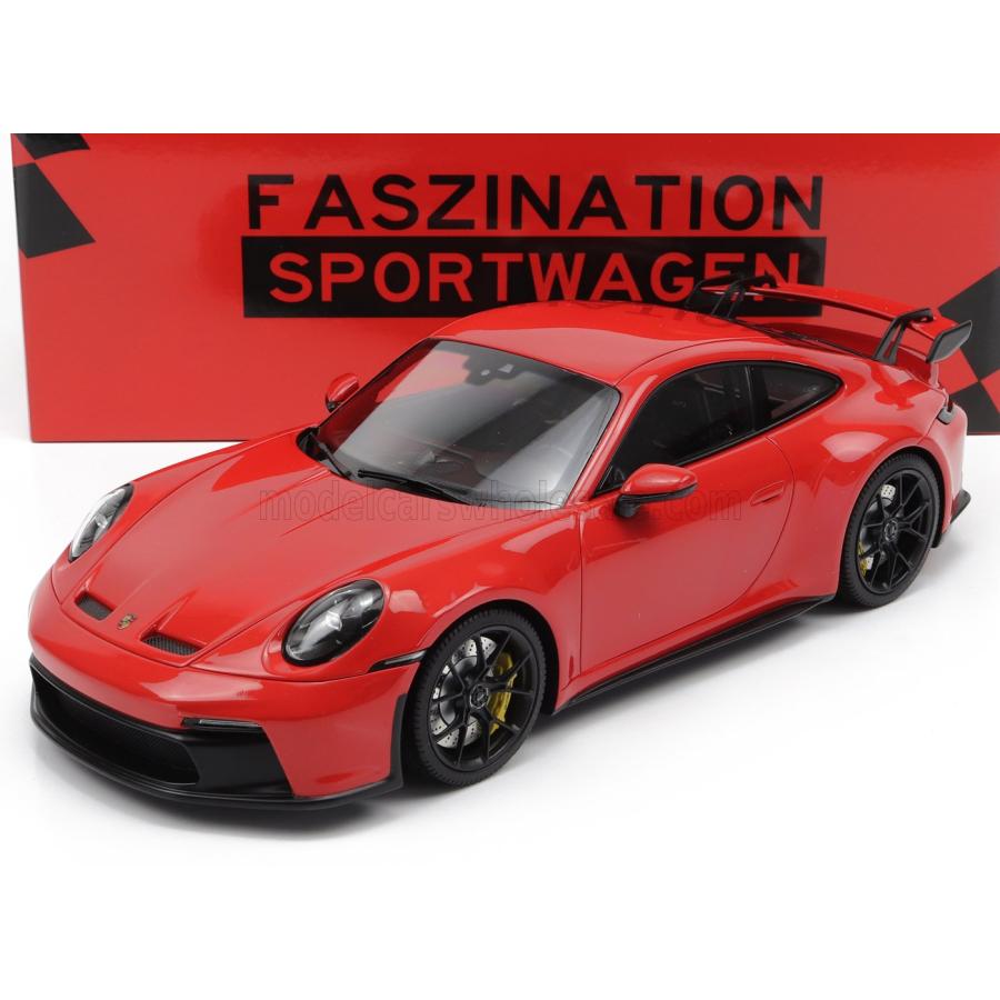 ミニカー 1/18 ポルシェ 911 992 GT3 ミニチャンプス MINICHAMPS 1/18