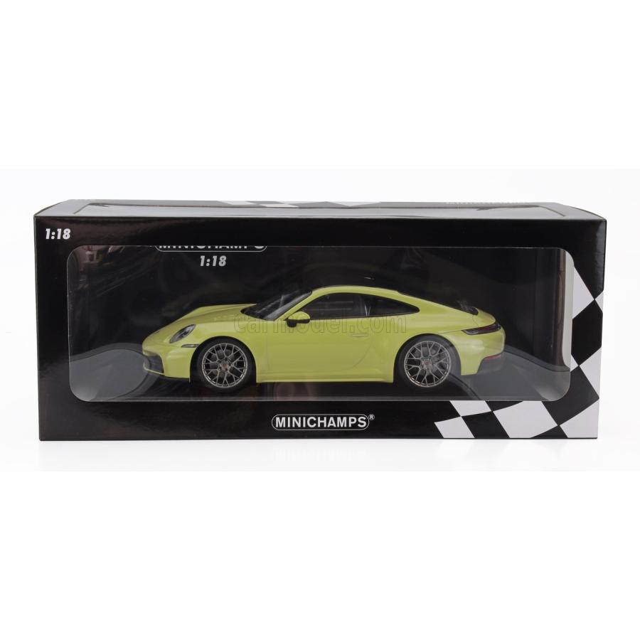 ミニチャンプス ミニカー 1/18 ポルシェ 911 992-2 カレラ