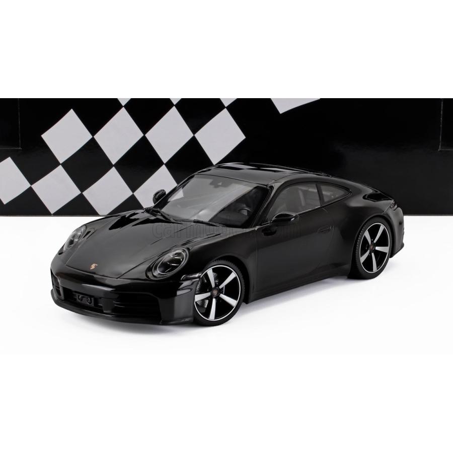 ポルシェ 911 ミニカー 黒1/18 ミニチャンプス ミニカー 1/18 ポルシェ 911 カレラ MINICHAMPS 1/18