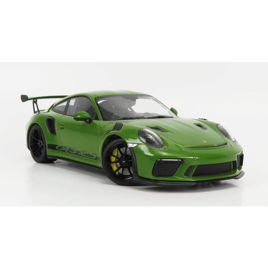 ミニカー 1/18 ポルシェ 911 991-2 GT3 RS ミニチャンプス MINICHAMPS 1/18 PORSCHE 911 991-2 GT3 RS COUPE WEISSACH PACKAGE 2019 GREEN 155068233｜a-mondo2｜04