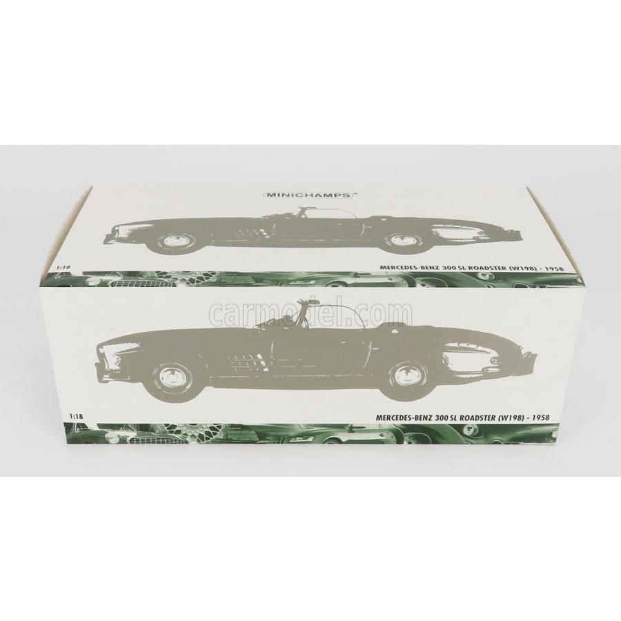 ★レア物 新品未開封 ミニカー 1/18 メルセデス ベンツ 300SL ミニチャンプス MINICHAMPS 1/18 MERCEDES BENZ 300SL ROADSTER (W198) CABRIOLET HARD-TOP 1958 BLUE MET 180039042 【XU7547805989】(26312円)