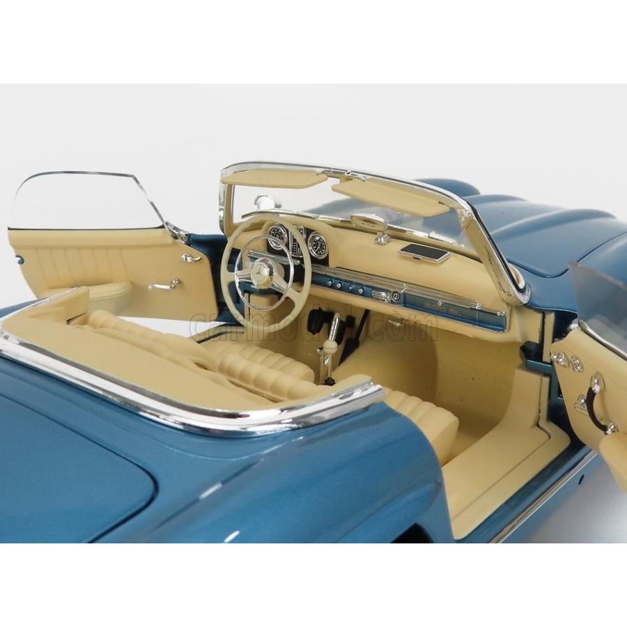 ★レア物 新品未開封 ミニカー 1/18 メルセデス ベンツ 300SL ミニチャンプス MINICHAMPS 1/18 MERCEDES BENZ 300SL ROADSTER (W198) CABRIOLET HARD-TOP 1958 BLUE MET 180039042 【XU7547805989】(26312円)
