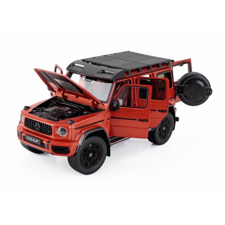 メルセデスベンツ　ゲレンデミニカー1/18 ミニカー ISC 1/18 メルセデスベンツ AMG G63 ゲレンデ 緑 予約商品
