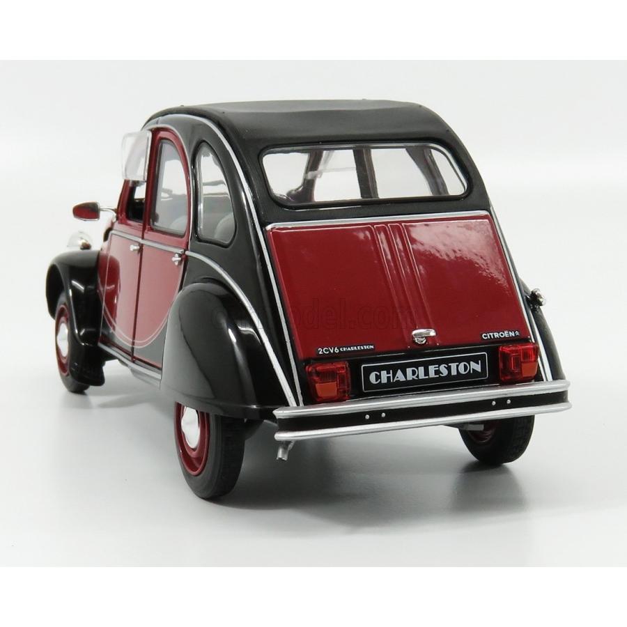 ミニカー 1/18 シトロエン 2CV SOLIDO 1/18 CITROEN 2CV CHARLESTON 1982 BLACK RED 1805013 1/18 2CV BLACK RED
