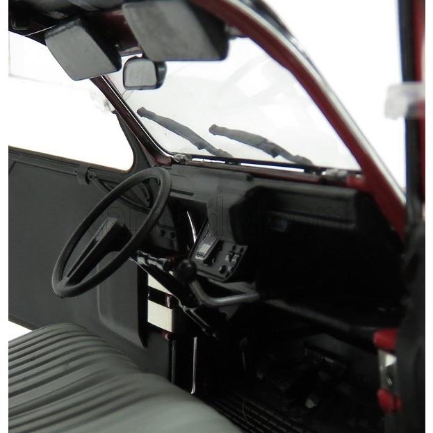 ミニカー 1/18 シトロエン 2CV SOLIDO 1/18 CITROEN 2CV CHARLESTON 1982 BLACK RED 1805013 1/18 2CV BLACK RED