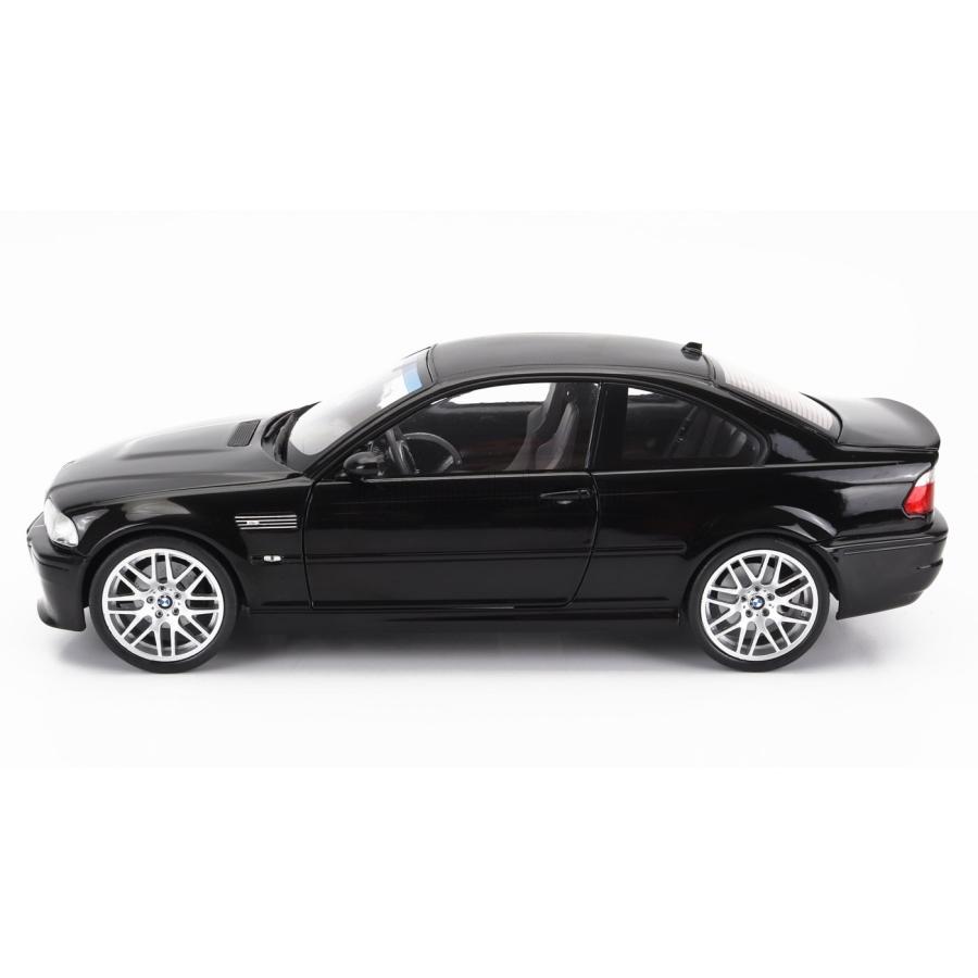 冬の新作続々登場 ミニカー 1/18 BMW 3シリーズ M3 SOLIDO 1/18 BMW 3-SERIES M3 CSL (E46) COUPE 2003 BLACK 1806506