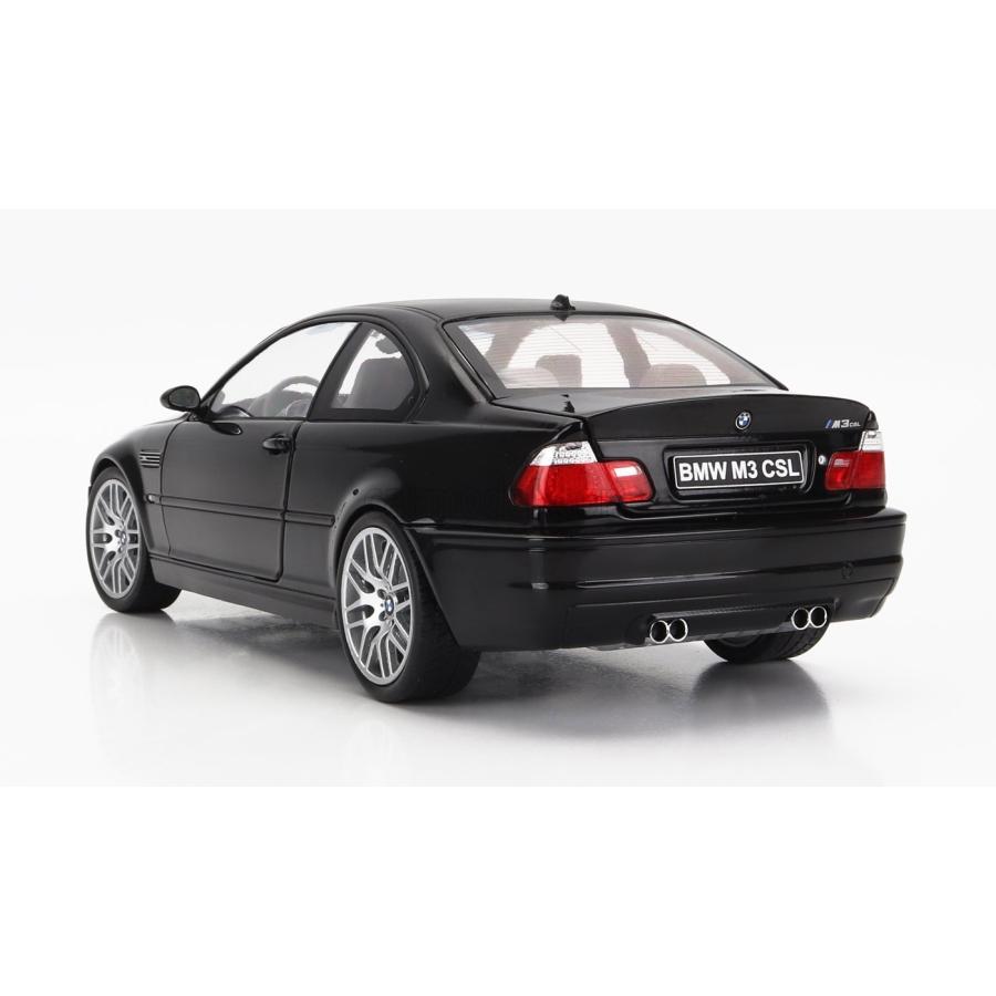 冬の新作続々登場 ミニカー 1/18 BMW 3シリーズ M3 SOLIDO 1/18 BMW 3-SERIES M3 CSL (E46) COUPE 2003 BLACK 1806506