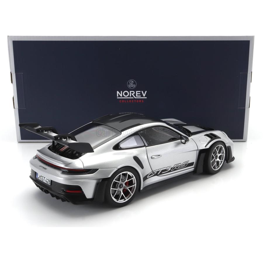 ノレブ 1/18 ポルシェ　992 GT3 1/18 Porsche 911 (992) GT3 RS Coupe 2022 Artic Grey Diecast Model