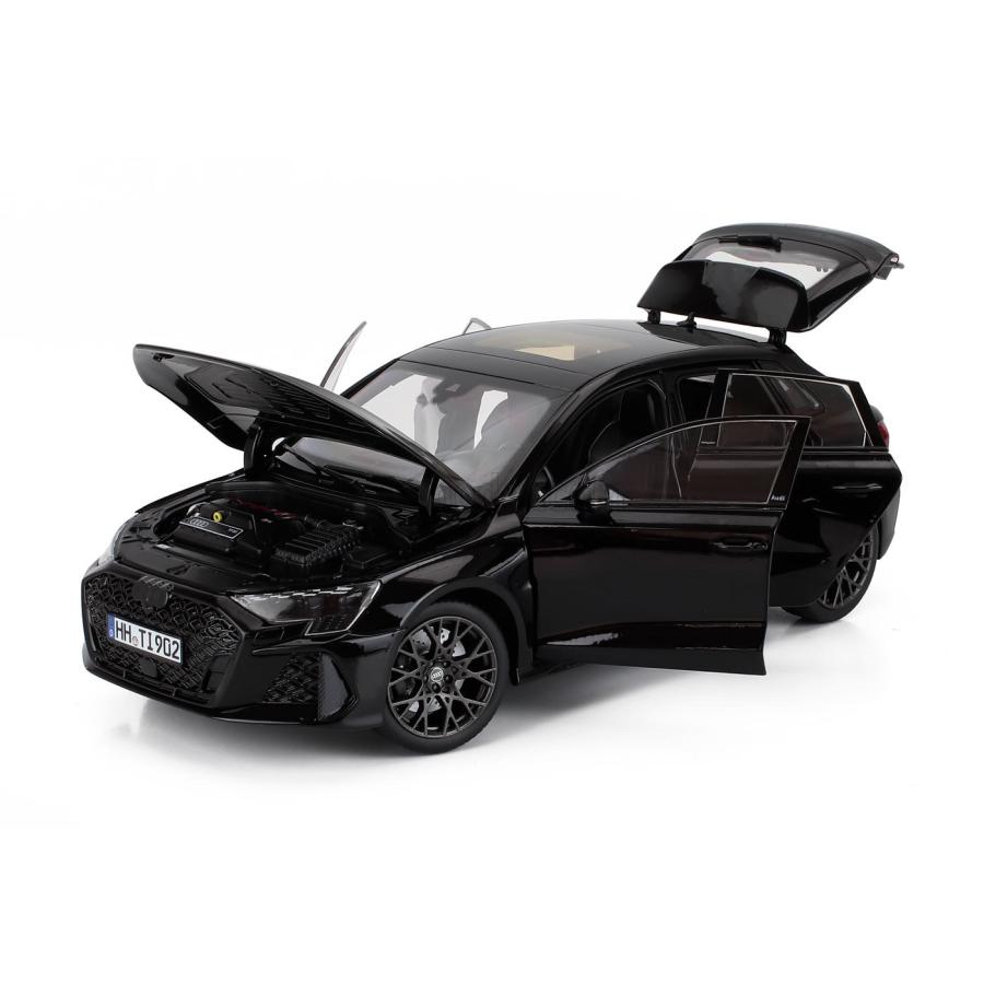Audi RS 4 ミニカー 1/18 黒 AUDI - A4 RS4 AVANT SW STATION WAGON 2020 BLACK /NZG 1/18 ミニカー