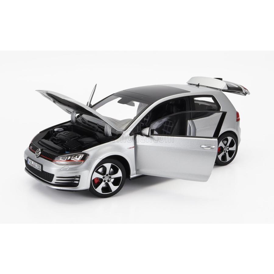 ミニカー 1/18 フォルクスワーゲン ゴルフ ノレブ NOREV 1/18 VOLKSWAGEN GOLF VII GTi 2013 REFLEX SILVER 188551｜a-mondo2｜06