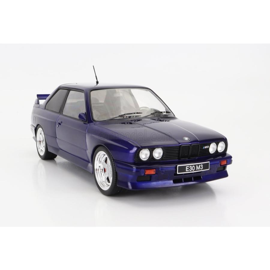 全国配送可 ミニカー 1/18 BMW 3シリーズ M3 IXO-MODELS 1/18 BMW 3-SERIES M3 (E30) 1989 BLUE 18CMC122.22