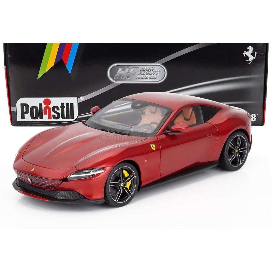 ミニカー 1/18 フェラーリ ローマ POLISTIL FERRARI ROMA 2019 ROSSO