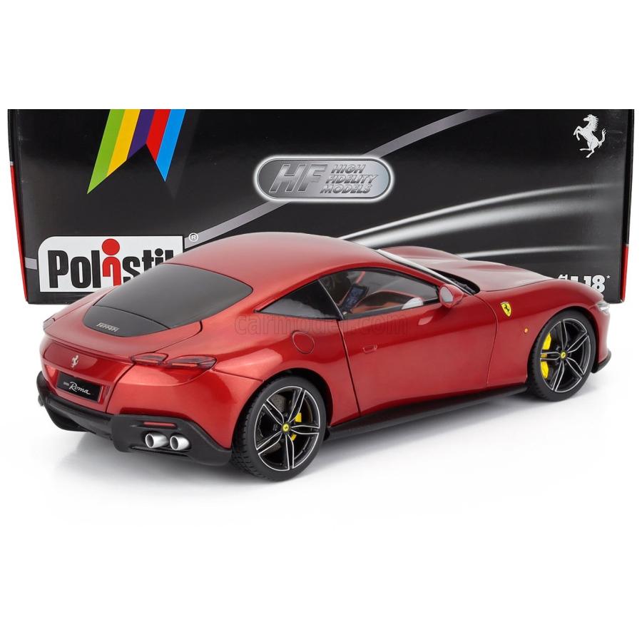 ミニカー 1/18 フェラーリ ローマ POLISTIL FERRARI ROMA 2019 ROSSO