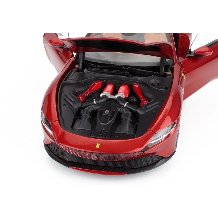 ミニカー 1/18 フェラーリ ローマ POLISTIL FERRARI ROMA 2019 ROSSO