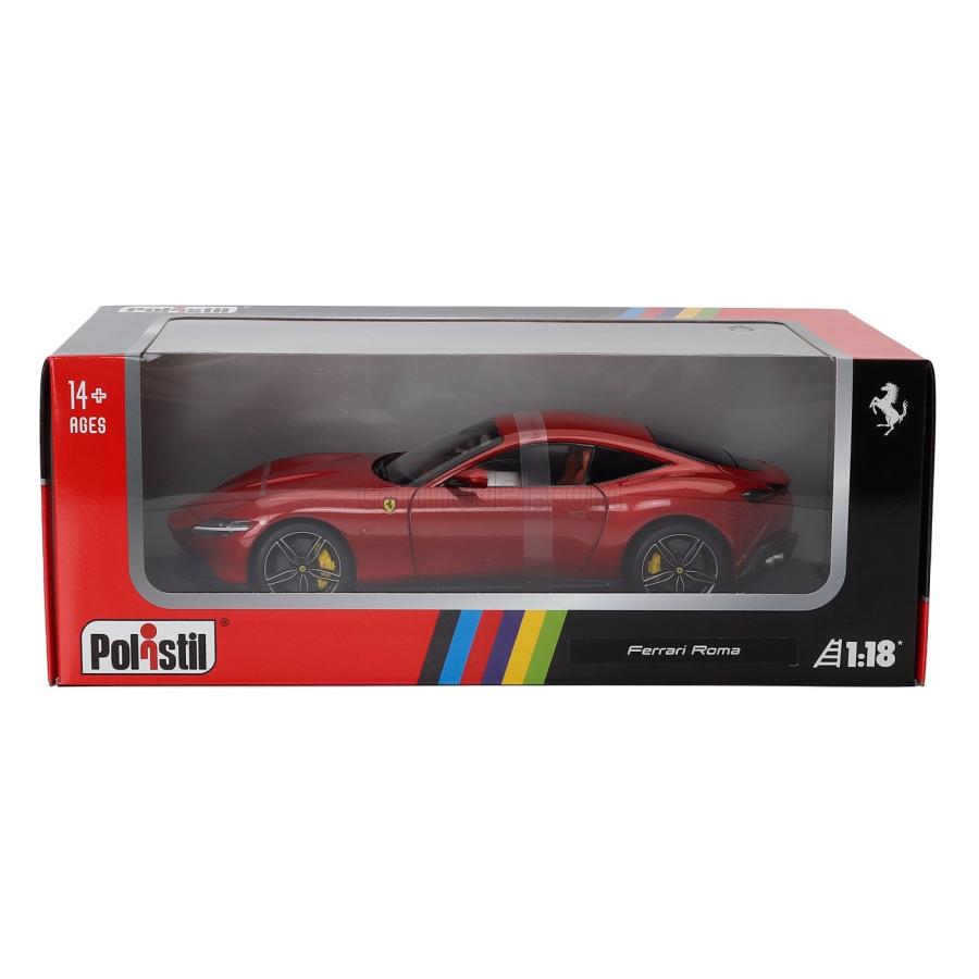 ミニカー 1/18 フェラーリ ローマ POLISTIL FERRARI ROMA 2019 ROSSO