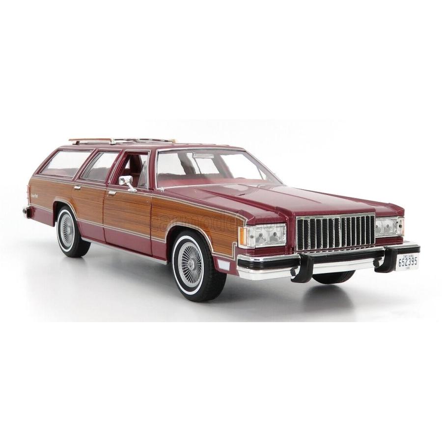 ミニカー アメ車 1 18 マーキュリー グランドマーキー コロニーパーク Greenlight Mercury Grand Marquis Colony Park Station Wagon 1985 Bordeaux Wood ミニカーショップ ええもん堂 通販 Yahoo ショッピング