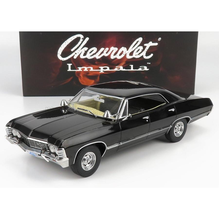 ミニカー アメ車 1 18 シボレー インパラ Greenlight 1 18 Chevrolet Impala Sport Coupe 1967 Black ミニカーショップ ええもん堂 通販 Yahoo ショッピング