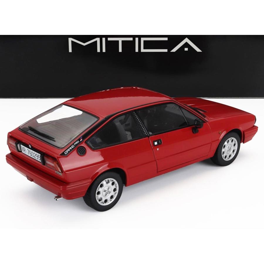 1/18 アルファロメオ スプリント 1.5 クアドリフォリオ 1986 レッド アルファロメオ ミニカー 1/18 スプリント MITICA-DIECAST ALFA