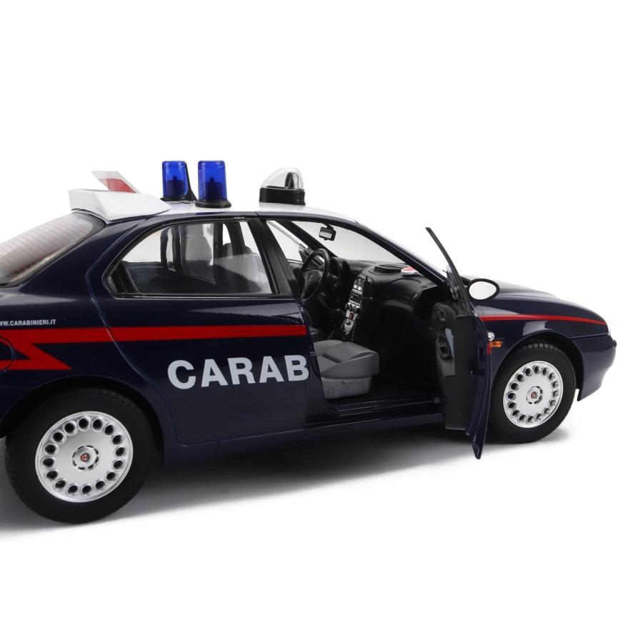 アルファロメオ ミニカー 1/18 156 パトカー MITICA-DIECAST