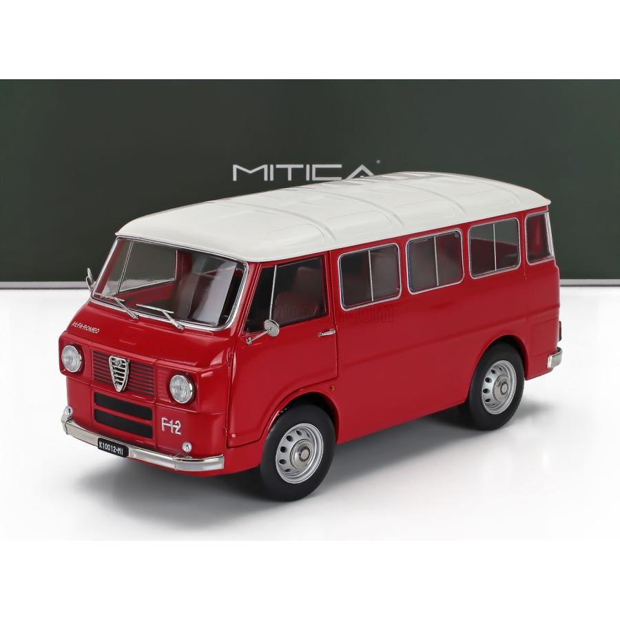 ミニカー 1/18 アルファロメオ F12 ミニバス MITICA-DIECAST ALFA