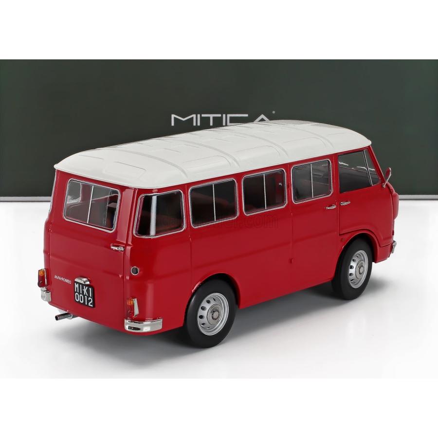 ミニカー 1/18 アルファロメオ F12 ミニバス MITICA-DIECAST ALFA