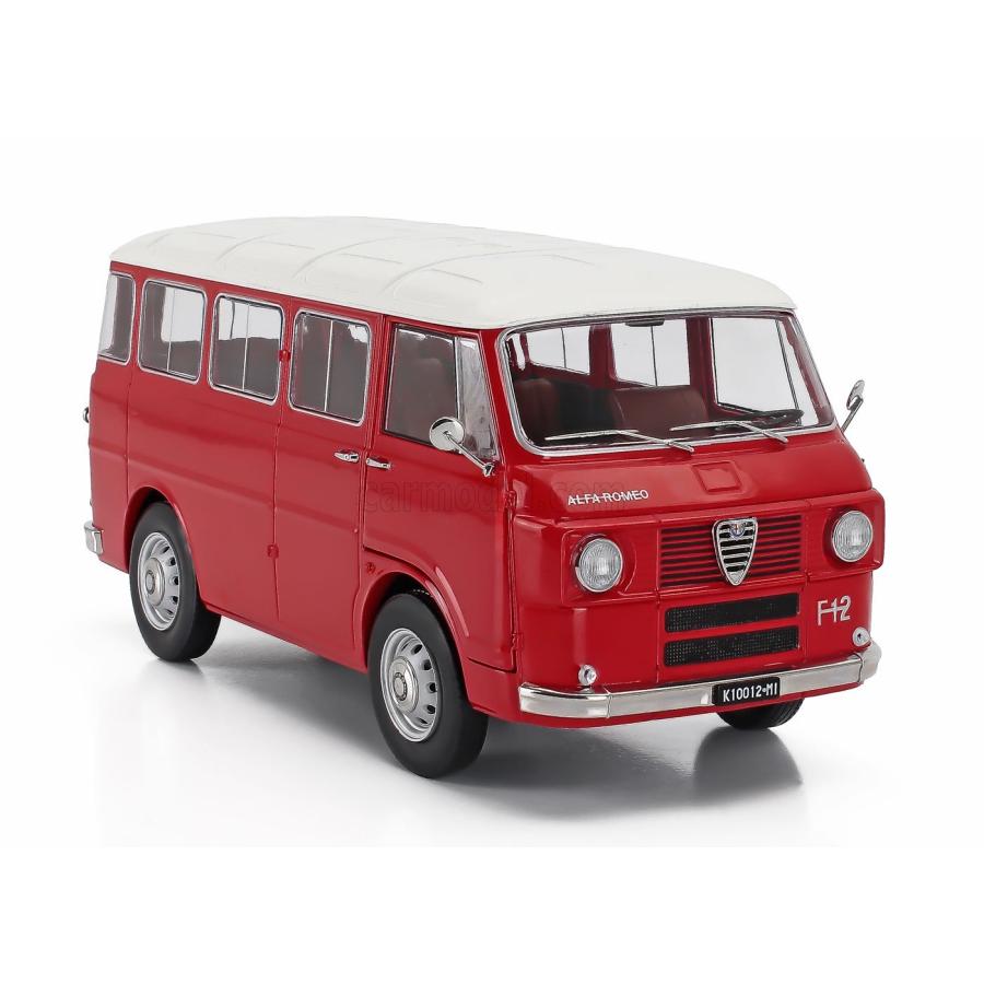 ミニカー 1/18 アルファロメオ F12 ミニバス MITICA-DIECAST ALFA