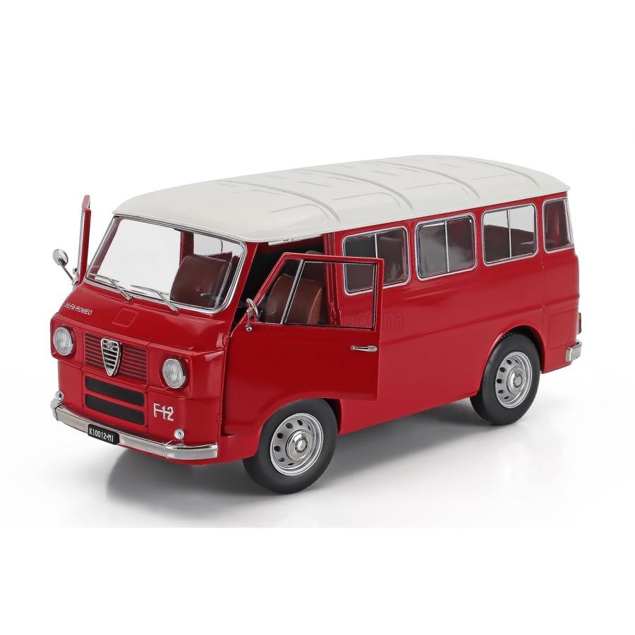 ミニカー 1/18 アルファロメオ F12 ミニバス MITICA-DIECAST ALFA