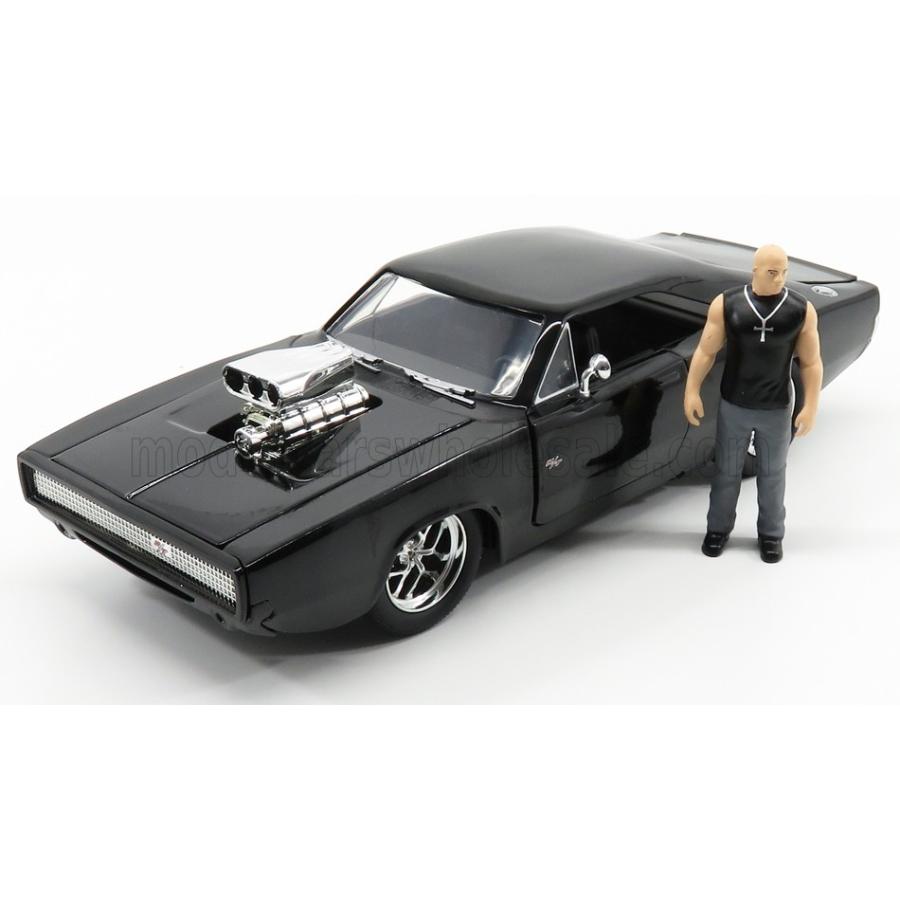ミニカー ワイルドスピード 1 24 ダッジ チャレンジャー Jada Dodge Dom S Dodge Charger R T With Toretto Figure 1970 Fast Furious 7 Black ミニカーショップ ええもん堂 通販 Yahoo ショッピング