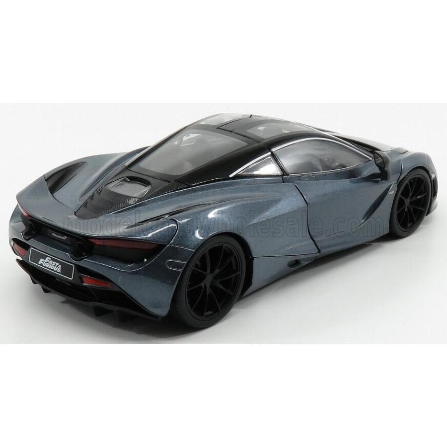 ミニカー ワイルドスピード 1 24 マクラーレン 7s Jada Mclaren 7s 17 Fast Furious Hobbs Shaw Movie 19 Blue Grey Met ミニカーショップ ええもん堂 通販 Yahoo ショッピング