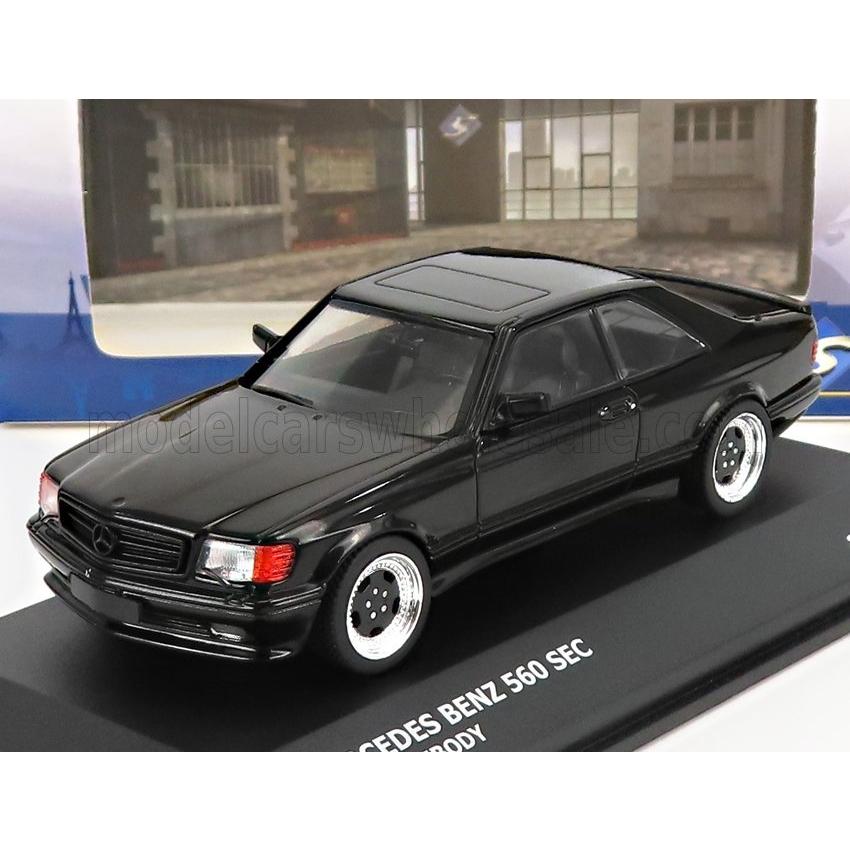 在庫僅少】 1 18 i-Scale メルセデスベンツ 560SEL 1985 ブラック