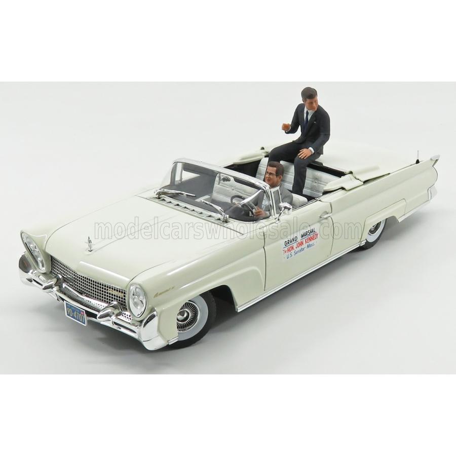 ミニカー アメ車 1 18 リンカーン コンチネンタル Mkiii Sun Star Lincoln Continental Mkiii Cabriolet 1960 With John F Kennedy Figure In Oregon White 4707 4707 ミニカーショップ ええもん堂 通販 Yahoo ショッピング