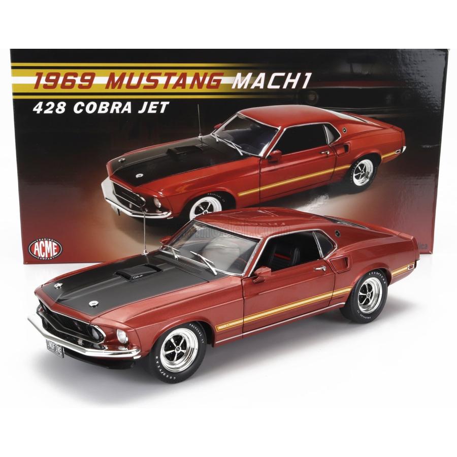 ミニカー アメ車 1/18 フォード マスタング 429 ACME-MODELS 1/18 FORD 