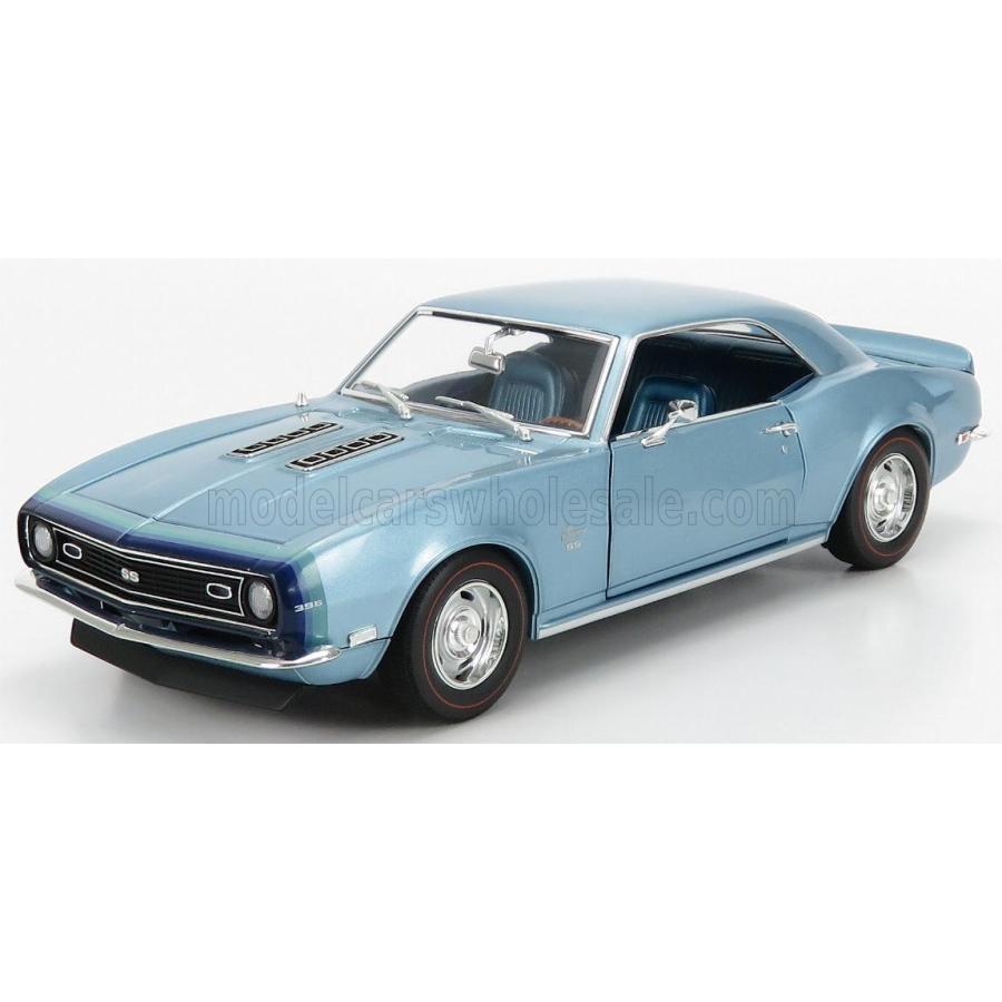 絶対一番安い ミニカー アメ車 1 18 シボレー カマロ Acme Models Chevrolet Camaro Z 28 Coupe Unicorn 1968 Light Blue Met A 安い Www Ladislexia Net