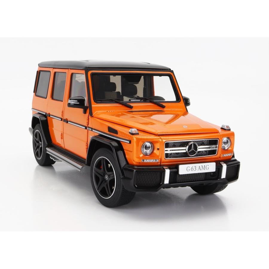 ミニカー 1/18 メルセデス ベンツ Gクラス G63 AMG ALMOST-REAL 1/18 MERCEDES BENZ G-CLASS G63 AMG (W463) V8 BITURBO 2017 SUNSET ORANGE ALM820608｜a-mondo2｜04