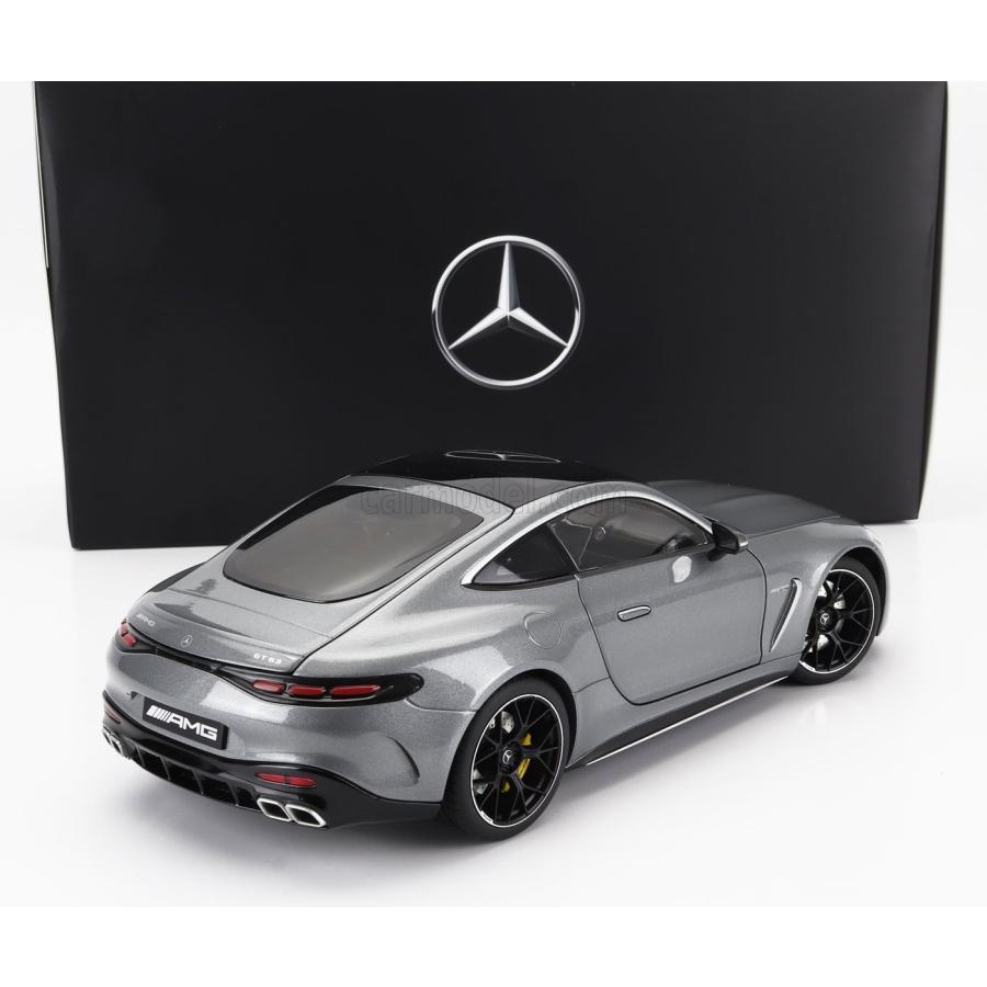 ミニカー 1/18 メルセデス ベンツ GTクラス AMG GT63 NZG 1/18 MERCEDES BENZ GT-CLASS AMG GT63 4-MATIC (C192) 2024 SELENITE GREY B66960584｜a-mondo2｜02