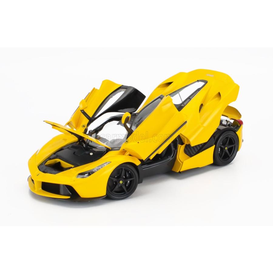 LaFerrari イエロー 1/18スケールモデル BBR Models 1:18 Ferrari LaFerrari yellow BBR182200 model car