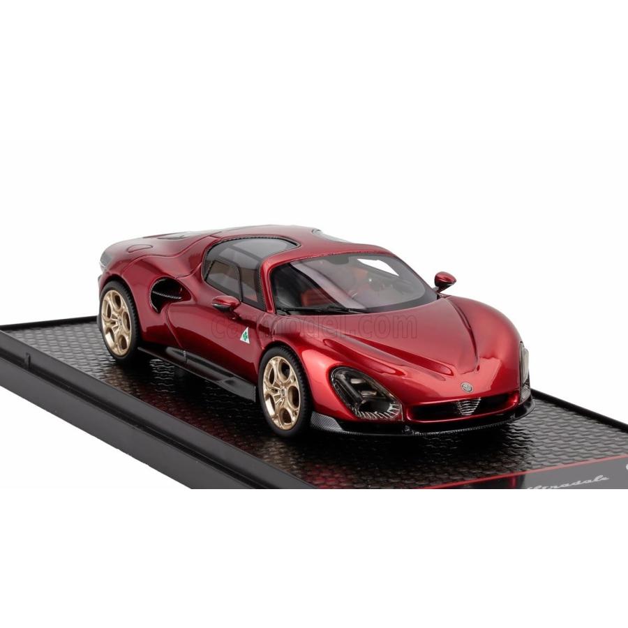 新品 BBR 1/43 アルファ ロメオ 33 ストラダーレ Stradale 1/43 BBR Alfa Romeo 33 Stradale Rosso Villa Este Special box