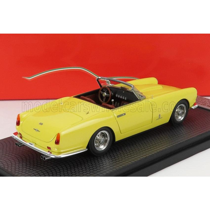 本日価格！！ ミニカー 1/43 フェラーリ 250 GTO BBR-MODELS 1/43 FERRARI 250 GTO s/n1475GT 1-SERIES PININFARINA CABRIOLET 1960 ERIC DON PAM MC 1960 YELLOW CAR64A 【WS6690099133】(23322円)