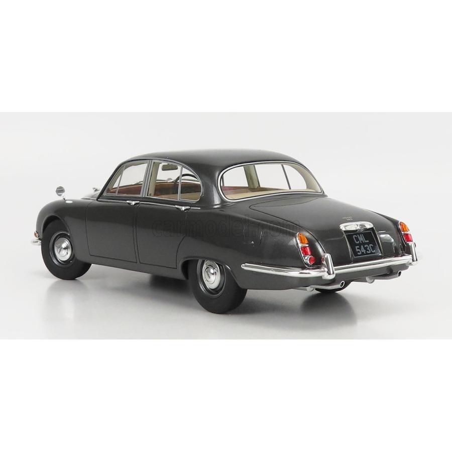 ミニカー 1/18 ジャガー Sタイプ X300 CULT-SCALE MODELS 1/18 JAGUAR S-TYPE 1965 GREY MET CML054-3｜a-mondo2｜05