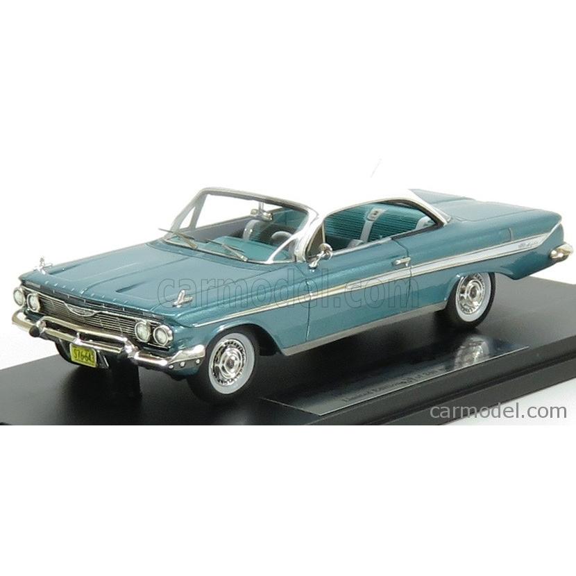 ミニカー アメ車 1 43 シボレー インパラ Goldvarg Chevrolet Impala 1961 Turquoise Met Gc011a Gc011a ミニカーショップ ええもん堂 通販 Yahoo ショッピング
