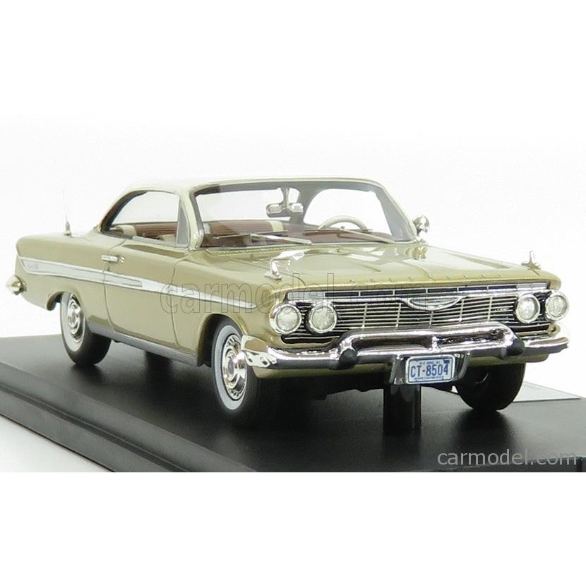 ミニカー アメ車 1 43 シボレー インパラ Goldvarg Chevrolet Impala 1961 Shadow Grey Gc011b Gc011b ミニカーショップ ええもん堂 通販 Yahoo ショッピング