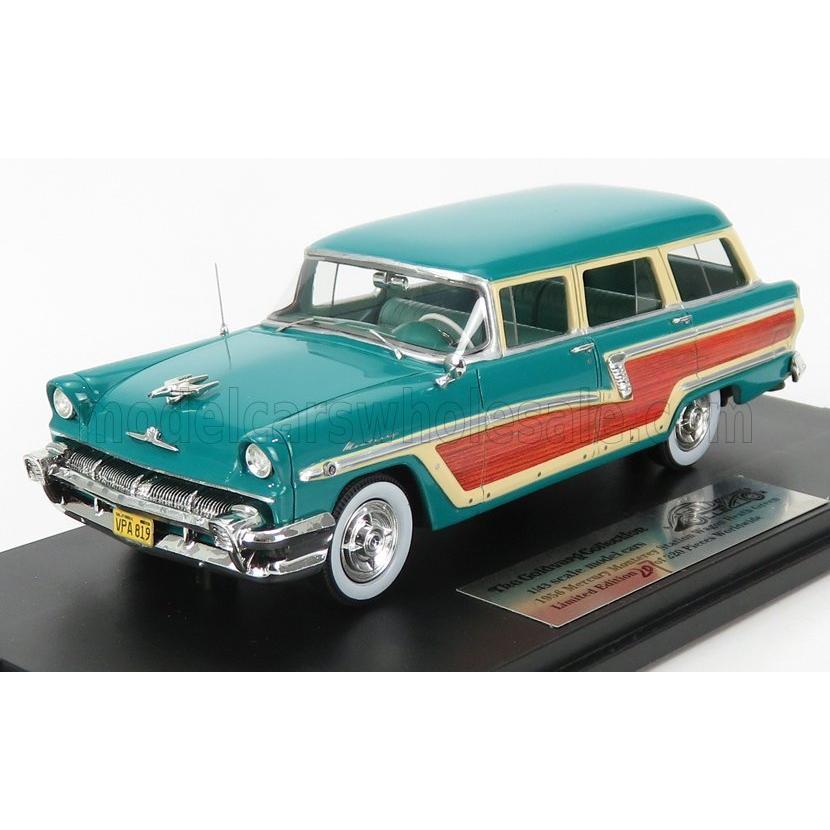 ミニカー アメ車 1 43 マーキュリー モントレー Goldvarg 1 43 Mercury Monterey Station Wagon 1956 Heath Green Wood Gc012a Gc012a ミニカーショップ ええもん堂 通販 Yahoo ショッピング