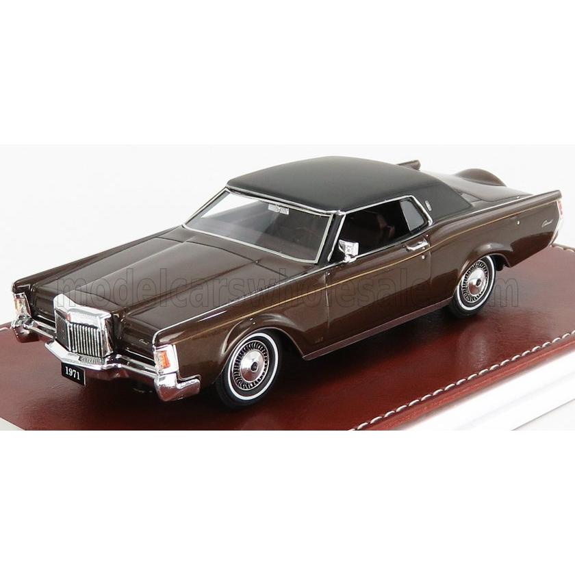 ミニカー アメ車 1 43 リンカーン マークiii Great Iconic Models 1 43 Lincoln Mark Iii 1971 Brown Met Gim010a Gim010a ミニカーショップ ええもん堂 通販 Yahoo ショッピング