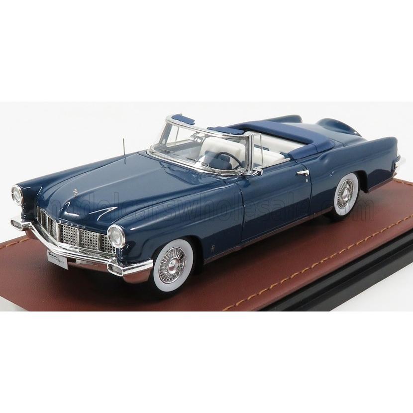 ミニカー アメ車 1 43 リンカーン コンチネンタル Mark Ii Glm Models Lincoln Continental Mark Ii Cabriolet Open 1956 Blue Glm Glm ミニカーショップ ええもん堂 通販 Yahoo ショッピング