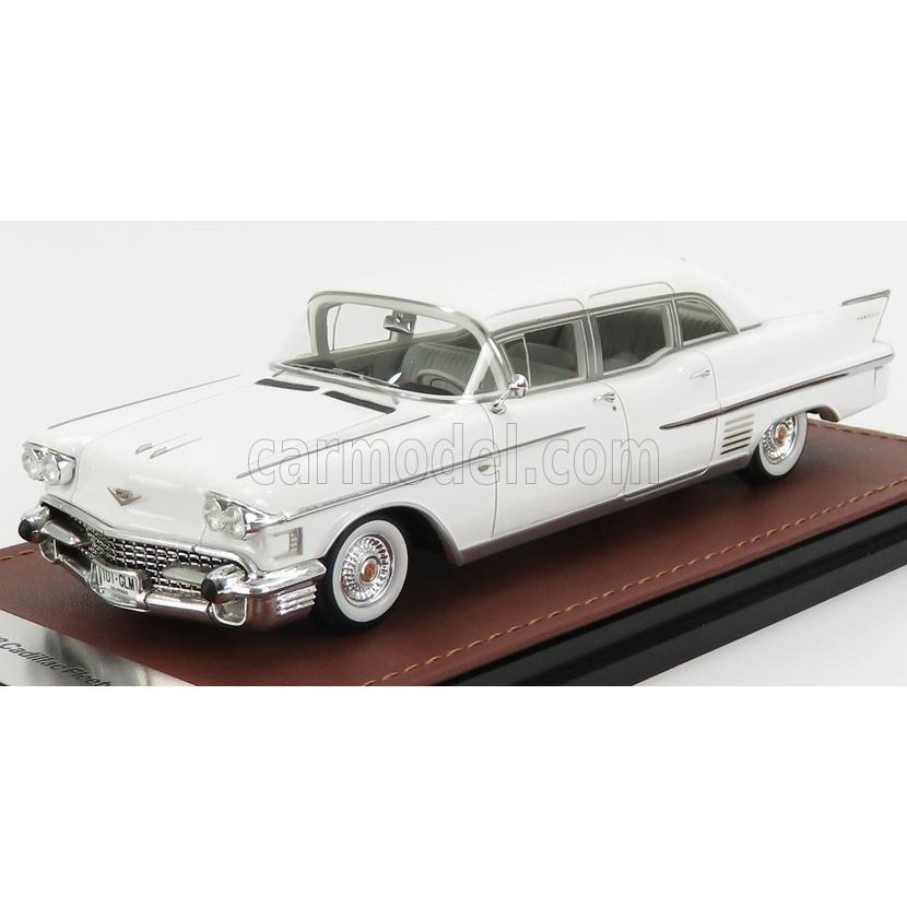 驚きの値段 ミニカー アメ車 1 43 キャデラック フリートウッド Glm Models Cadillac Fleetwood 75 Limousine 1958 White Glm 注目ブランド Www Doctor Plan Com