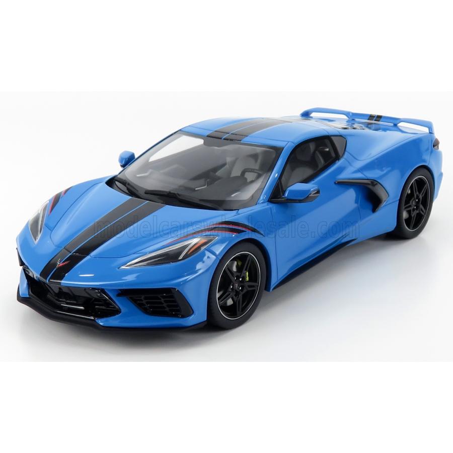 ミニカー アメ車 1 18 シボレー コルベット Gt Spirit Chevrolet Corvette C8 Blue Black Gt286 Gt286 ミニカーショップ ええもん堂 通販 Yahoo ショッピング