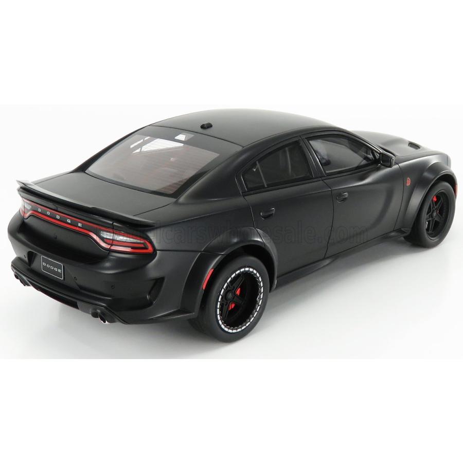 ミニカー アメ車 1 18 ダッジ チャージャー Gt Spirit 1 18 Dodge Charger Srt Hellcat Widebody Matt Black Gt301 Gt301 ミニカーショップ ええもん堂 通販 Yahoo ショッピング