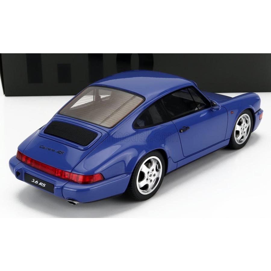 ミニカー 1/18 ポルシェ 911 964 カレラ GT-SPIRIT 1/18 PORSCHE 911 964 CARRERA RS COUPE 1992 MARITIM BLUE GT887｜a-mondo2｜02