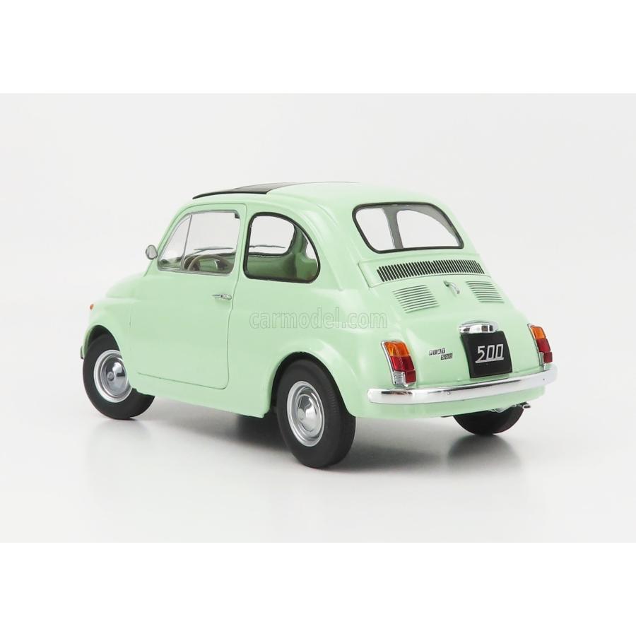 ミニカー 1/12 フィアット 500 KK-SCALE 1/12 FIAT 500 1968 MINT GREEN KKDC120036｜a-mondo2｜05