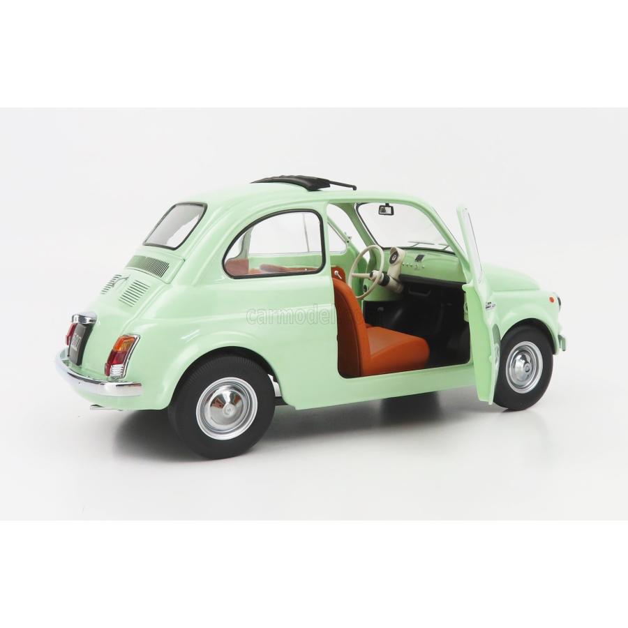 ミニカー 1/12 フィアット 500 KK-SCALE 1/12 FIAT 500 1968 MINT GREEN KKDC120036｜a-mondo2｜07